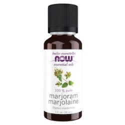 Essential Oil, Majoram Oil 30ml NOW Foods