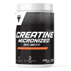 Creatine Micronized 200 Mesh 400 caps Trec Nutrition