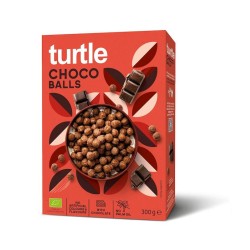 Kulki Zbożowe Czekoladowe BIO 300g Turtle