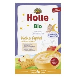 Organic Gluten-Free Milk Oat Cookie & Apple No Sugar Porridge After 6 Month 200g Holle