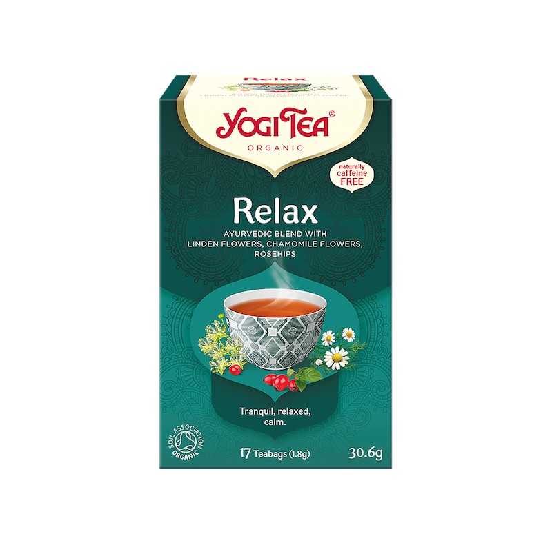 Herbatka Relax BIO (17 x 1,8 g) 30,6g Yogi Tea