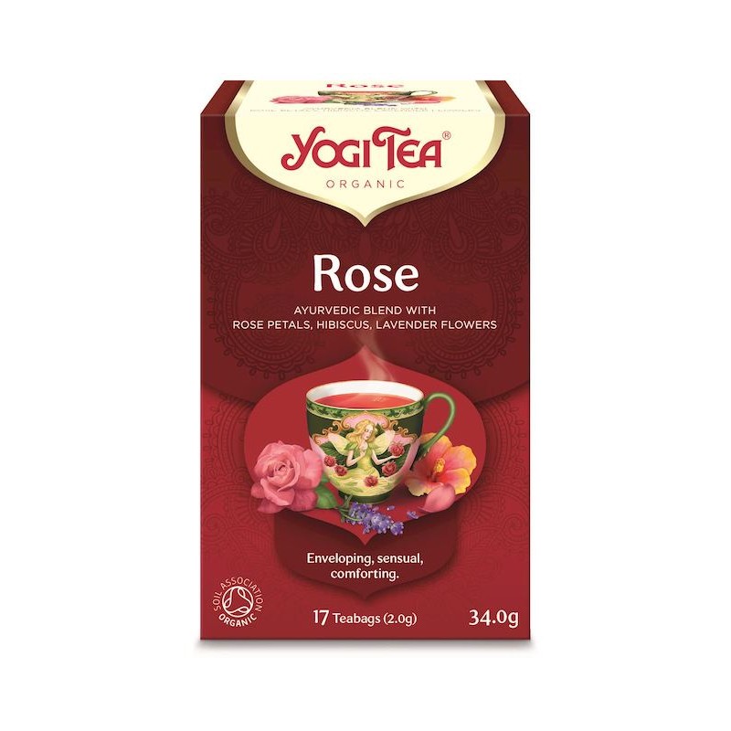 Herbatka Tao Rose BIO (17 x 2 g) 34g Yogi Tea