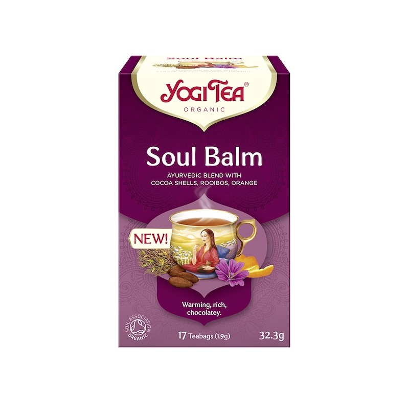 Herbatka Balsam Dla Duszy Soul Balm BIO (17 x 1,9 g) 32,3g Yogi Tea