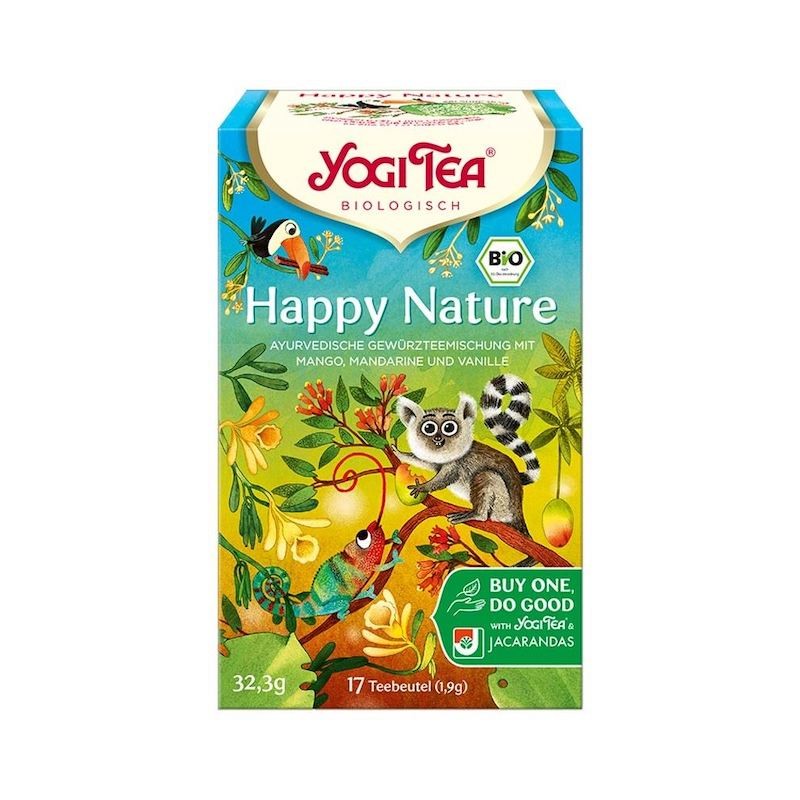 Herbatka Na Pomoc Lasom Deszczowym Happy Nature BIO 32,3g Yogi Tea