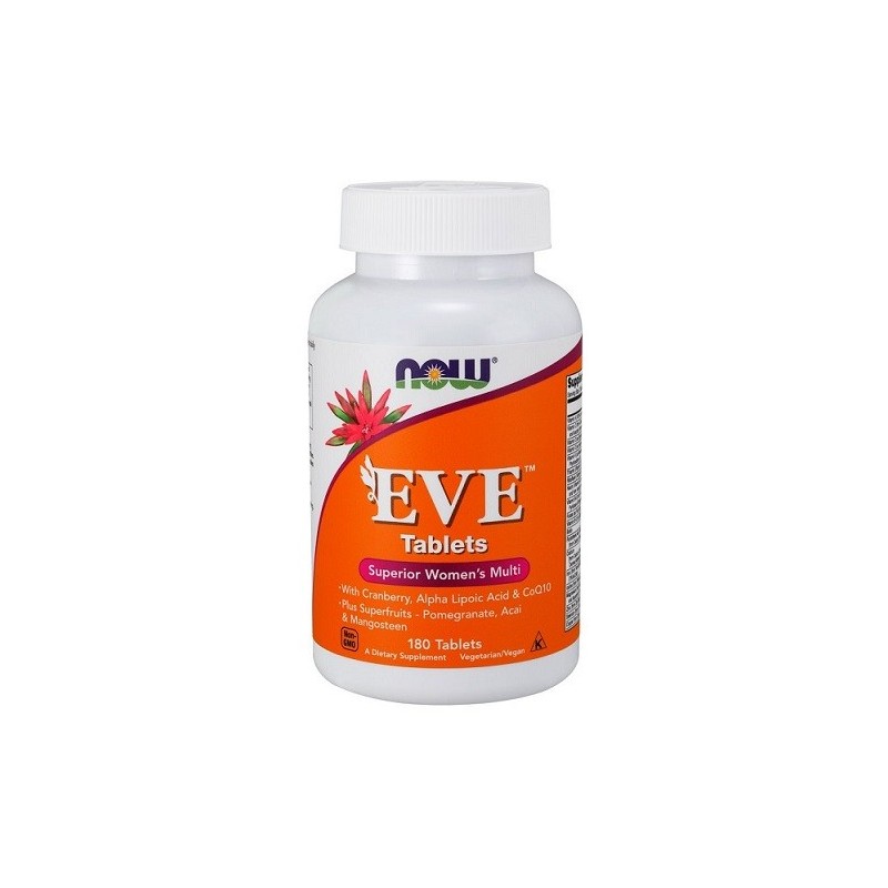 Eve Superior Multi dla Kobiet 180 tabletek NOW Foods