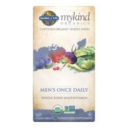 Mykind Men's Once Daily 60 vegan tablets Garden of Life