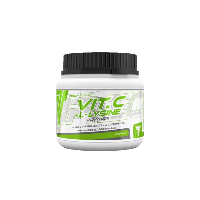 Vitamin C + L-Lysine Powder 300g Trec Nutrition