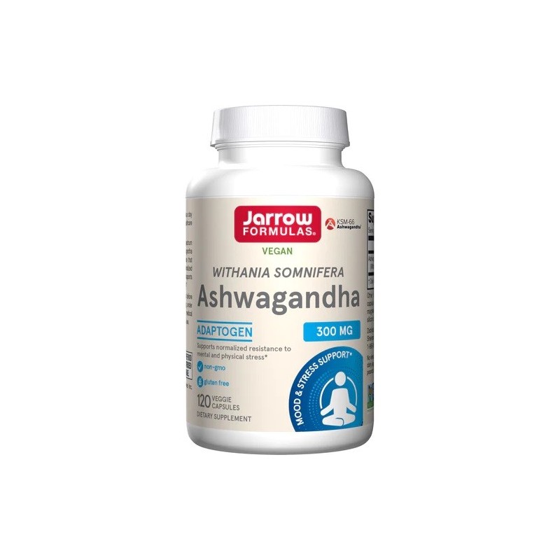 Ashwagandha 300mg 120 vcaps Jarrow Formulas