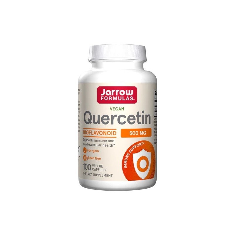 Kwercetyna 500mg 100 wegańskich kapsułek Jarrow Formulas