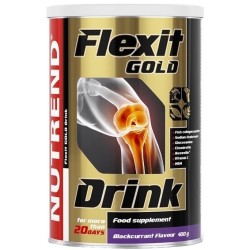 Napój Flexit Gold Czarna Porzeczka 400g Nutrend