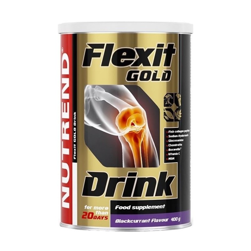 Napój Flexit Gold Czarna Porzeczka 400g Nutrend