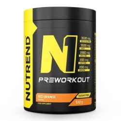 N1 Pre-Workout Red Orange 510g Nutrend