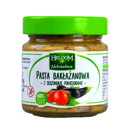 AUBERGINE PASTE WITH DRIED TOMATOES 190G HELCOM