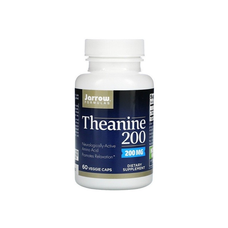 L-Teanina 200mg 60 kapsułek Jarrow Formulas