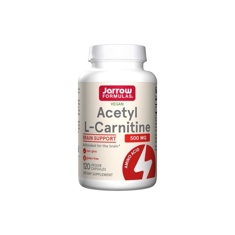 Acetylo-L-Karnityna 500mg 120 kapsułek Jarrow Formulas