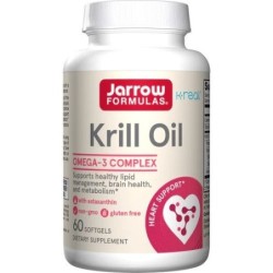 Olej z Krilla 60 kapsułek miękkich Jarrow Formulas