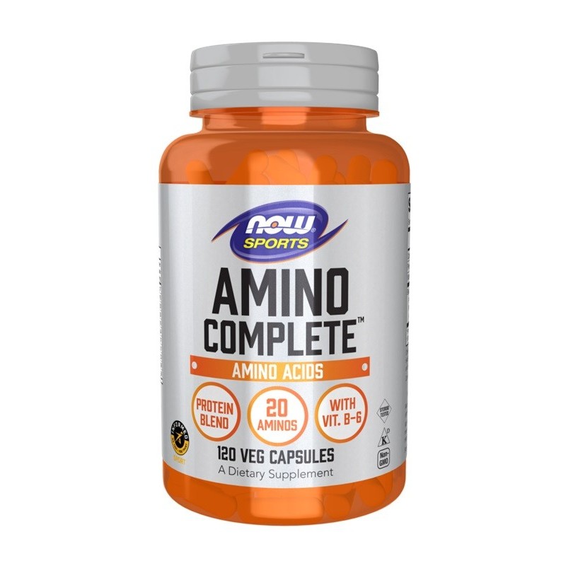 Amino Complete 120 vcaps NOW Foods