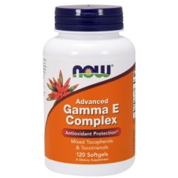 Advanced Gamma E Complex 120 softgels NOW Foods