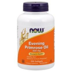 Evening Primrose Oil 500mg 250 softgels NOW Foods