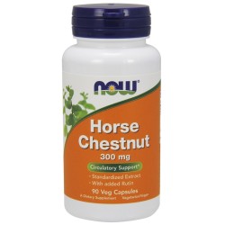 Horse Chestnut 300mg 90 vcaps NOW Foods