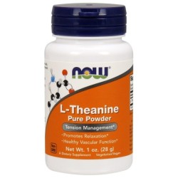 L-Theanine Pure Powder 28g NOW Foods