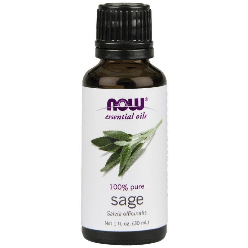 Essential Oil Sage Oil 30ml NOW Foods