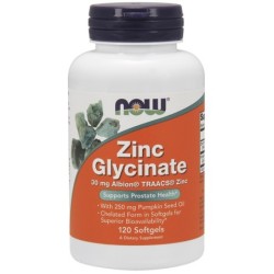 Zinc Glycinate 120 softgels NOW Foods