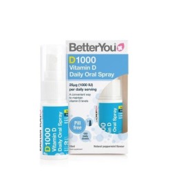 D1000 Daily Vitamin D Oral Spray 15ml BetterYou