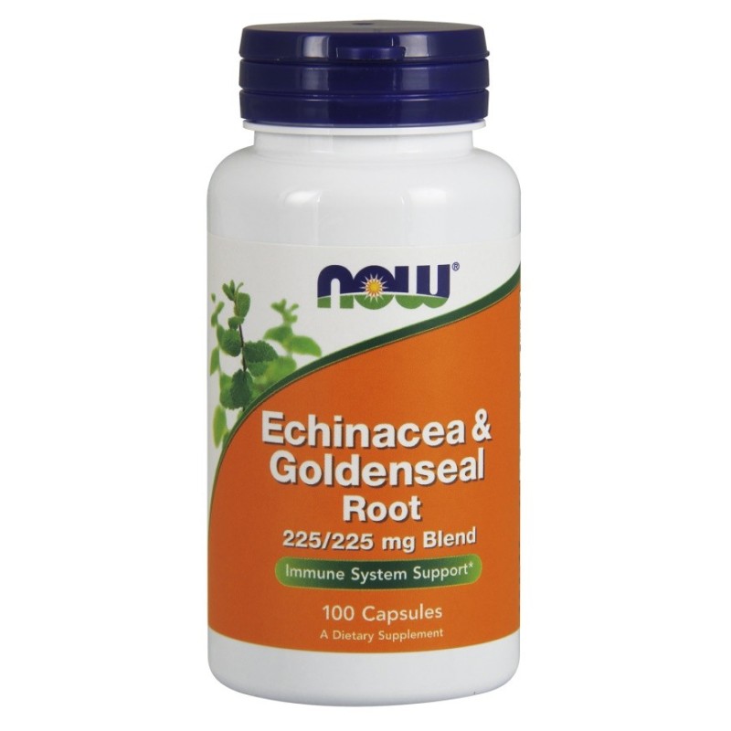 Echinacea & Goldenseal Root 100 caps NOW Foods