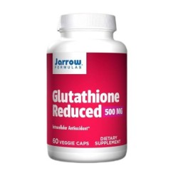Glutathione Reduced 500mg 60 vcaps Jarrow Formulas
