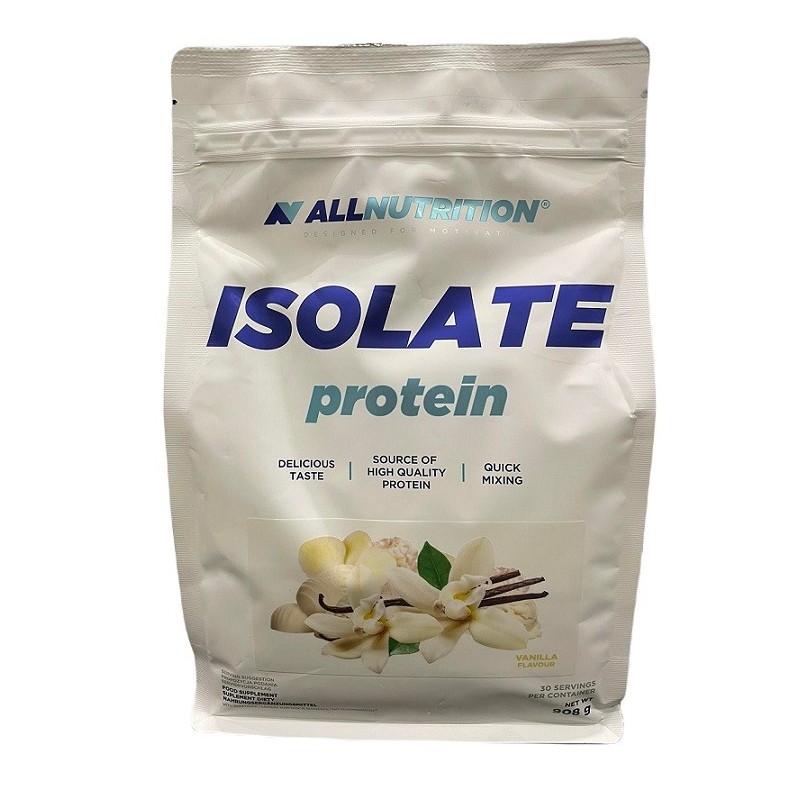 Izolat Białka Smak Waniliowy 908g Allnutrition