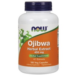 Ojibwa Herbal Extract 450mg 180 vcaps NOW Foods