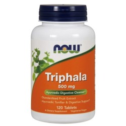 Triphala 500mg 120 tablets NOW Foods