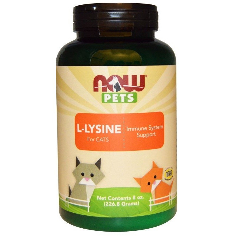 L-Lysine for Cats 226g NOW Foods / Now PETS