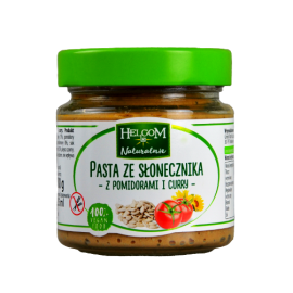 Sunflower Paste with tomatoes & curry 180g helcom