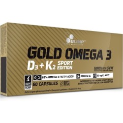 Gold Omega 3 D3 + K2 Sport Edition 60 caps Olimp Nutrition