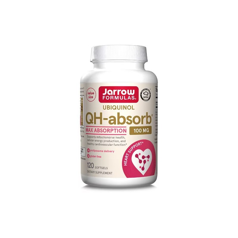 Ubiquinol QH-absor 100mg 120 softgels Jarrow Formulas