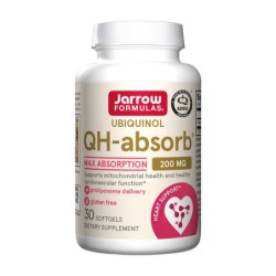 Ubiquinol QH-absorb 200mg 30 kapsułek miękkich Jarrow Formulas