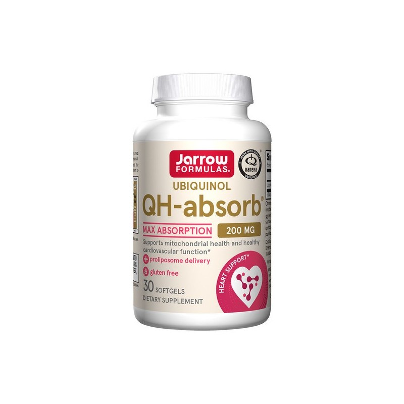 Ubiquinol QH-absorb 200mg 30 softgels Jarrow Formulas