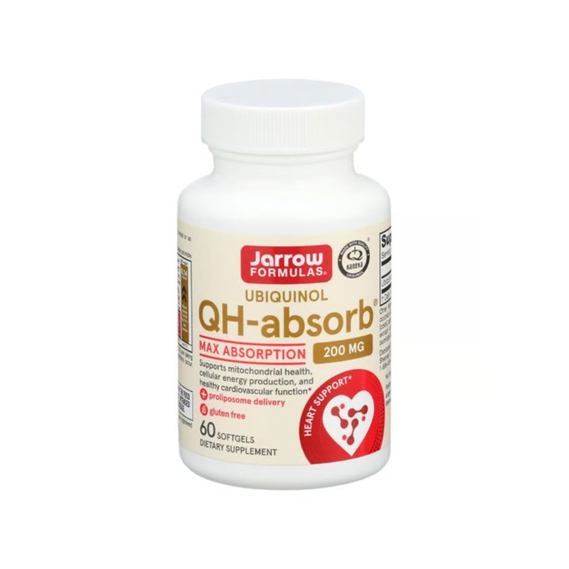 Ubiquinol QH-absorb 200mg 60 softgels Jarrow Formulas