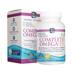 Complete Omega-D3 565mg Lemon 60 softgels Nordic Naturals