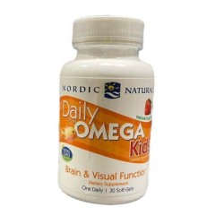 Daily Omega Kids Natural Fruit Flavor 30 softgels Nordic Naturals
