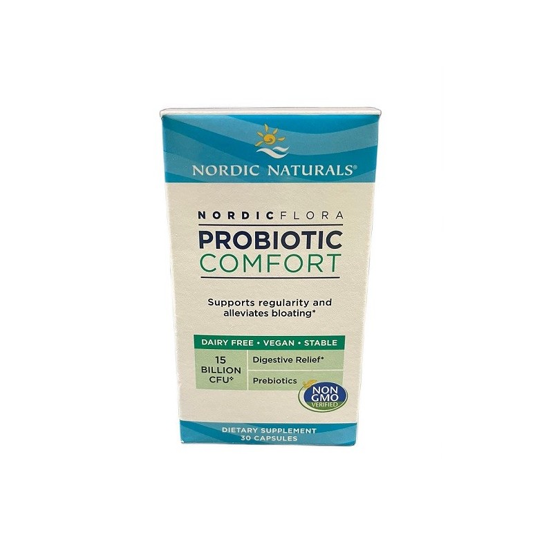 Nordic Flora Probiotic Comfort 15 billion CFU 30 caps Nordic Naturals