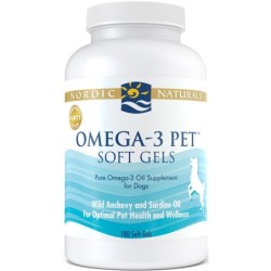 Omega-3 dla Zwierząt 180 kapsułek Nordic Naturals