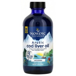 Arctic Cod Liver Oil Unflavored 237ml Nordic Naturals