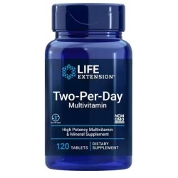 Multiwitamina Dwie Tabletki Dziennie 120 tabletek Life Extension