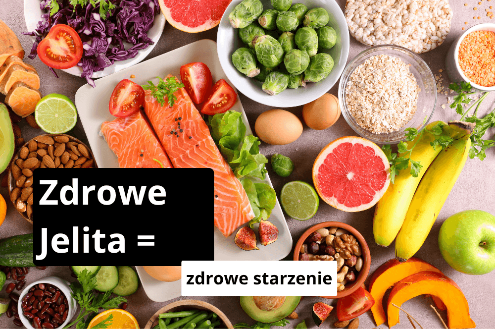 Zdrowie jelit i zdrowe starzenie z kombuchą probiotykami kiszonkami i fermentowaną żywnością