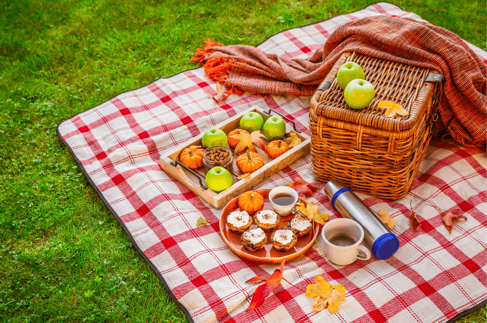 zdrowe jedzenie na piknik przekąski napoje piknik lato uk