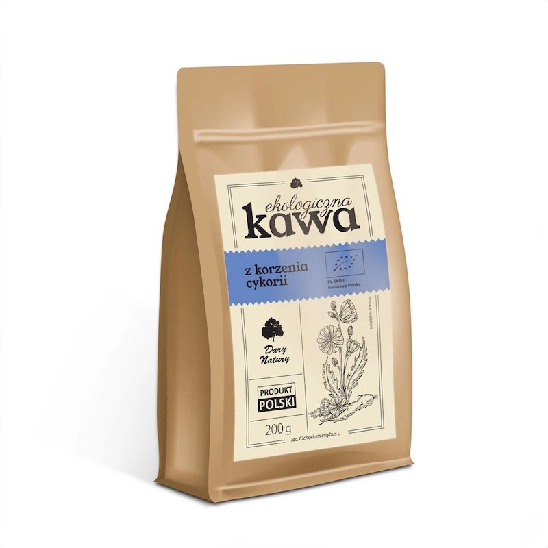 organic coffee chicory root 200g dary natury