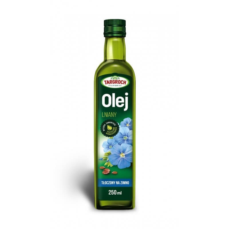 olej lniany 250ml targroch